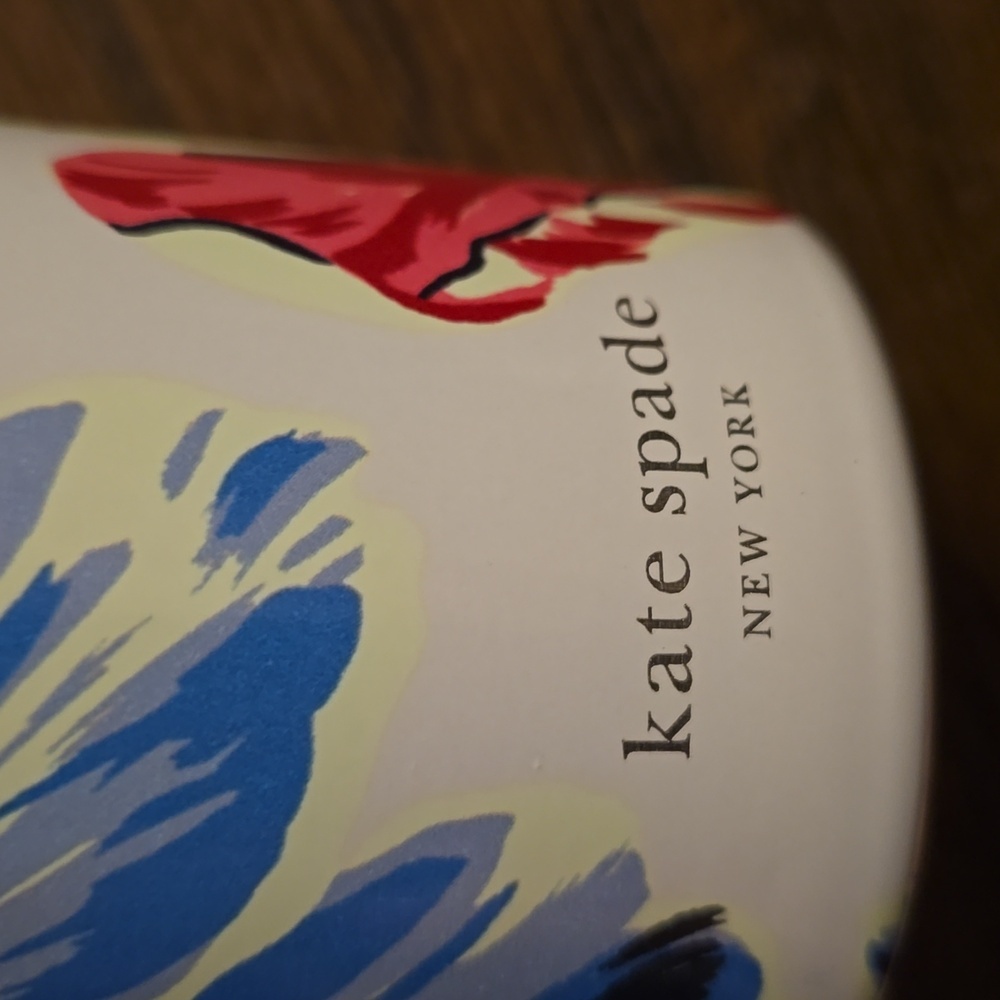 ♥️BUY 2 GET 1 FREE  Kate Spade New York Brushed Floral Stainless Steel Tumbler - Picture 7 of 9